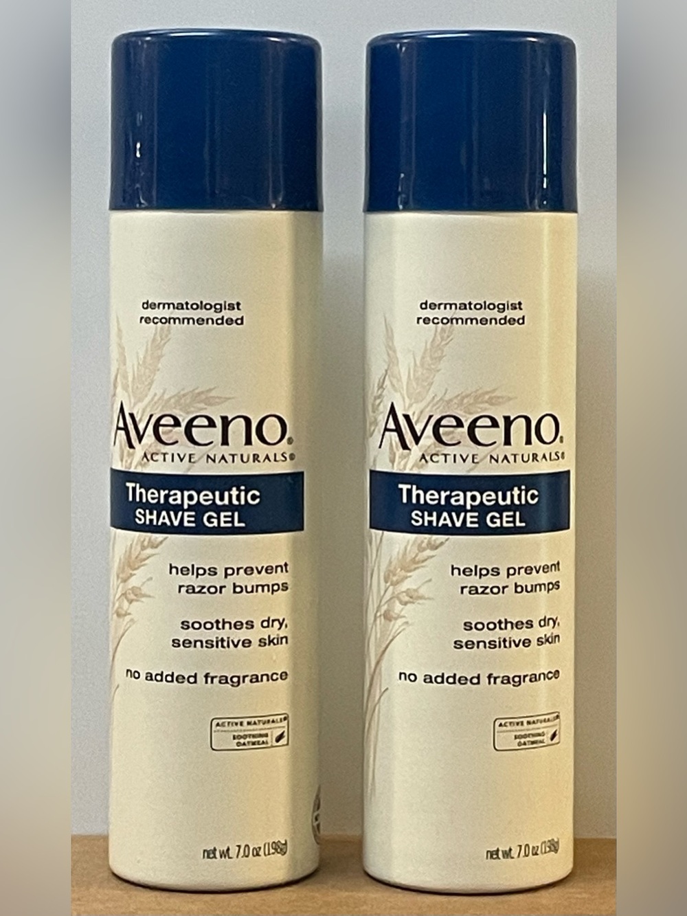 Aveeno Therapeutic Shave Gel - 7oz (Pack of 2)